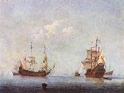 VELDE, Willem van de, the Younger Marine Landscape wer Germany oil painting reproduction